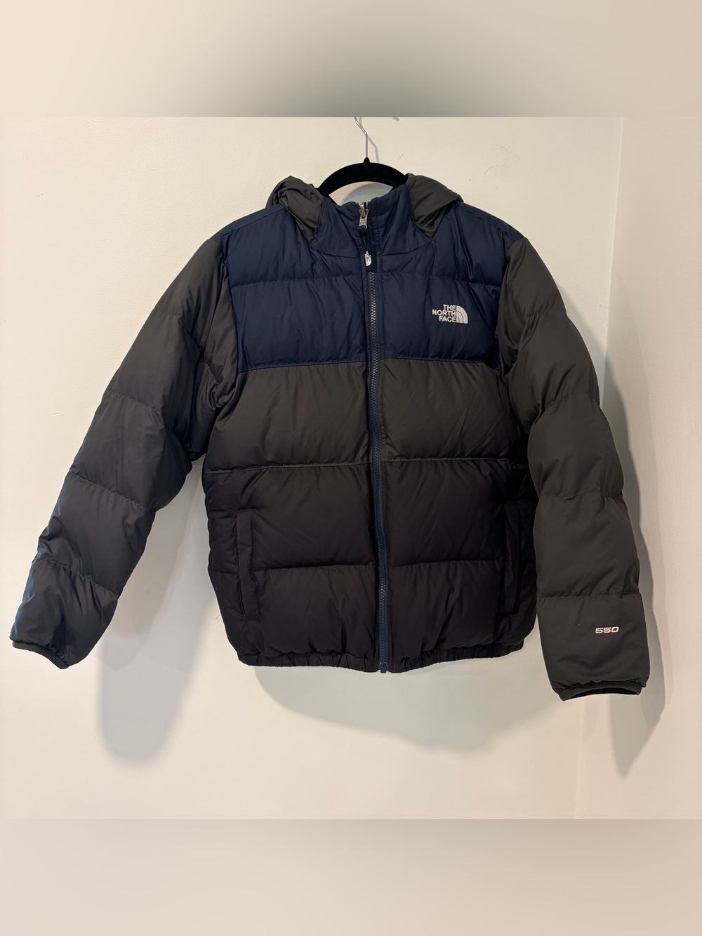 North Face 550 Youth Reversible Down Jacket Boys size L